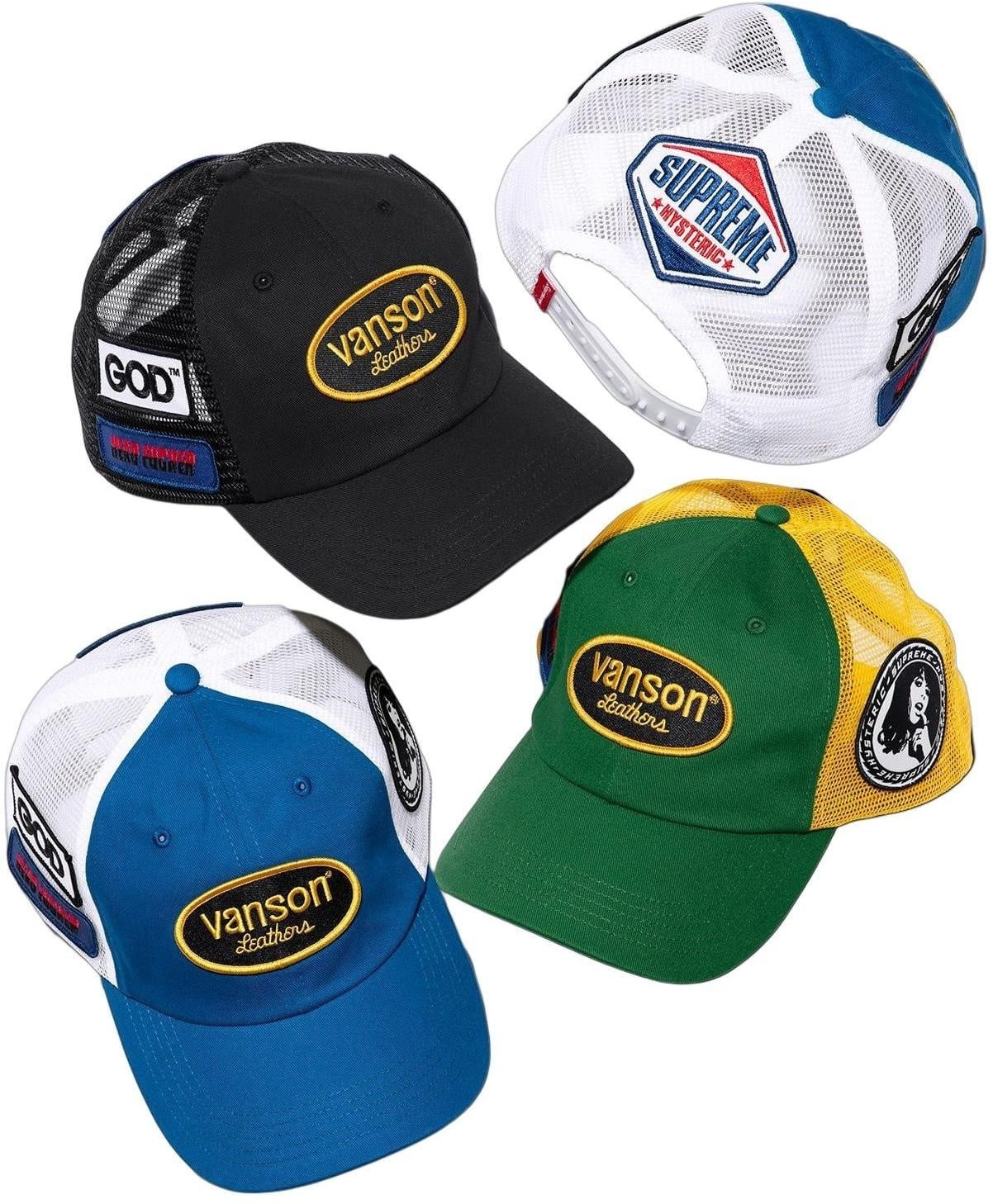 Supreme®/HYSTERIC GLAMOUR/Vanson Leathers® Mesh Back 6-Panel